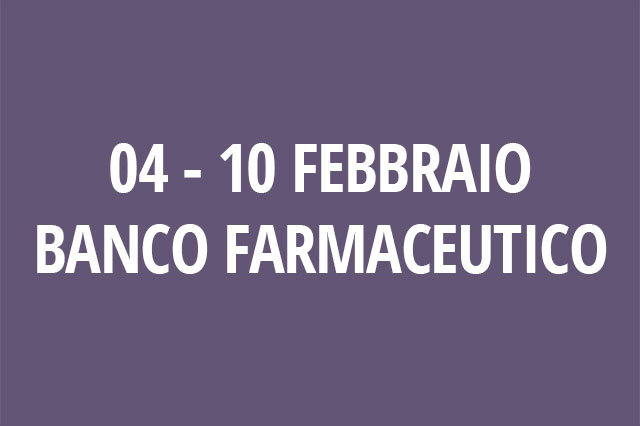 Farmacia Sant'Elena - Settimana del Banco Farmaceutico - febbraio 2020