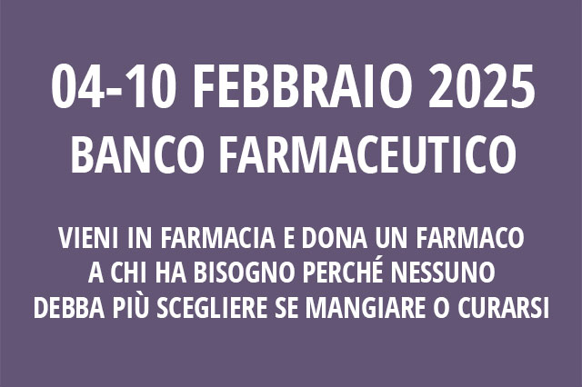 Farmacia Sant'Elena - Banco Farmaceutico - febbraio 2025